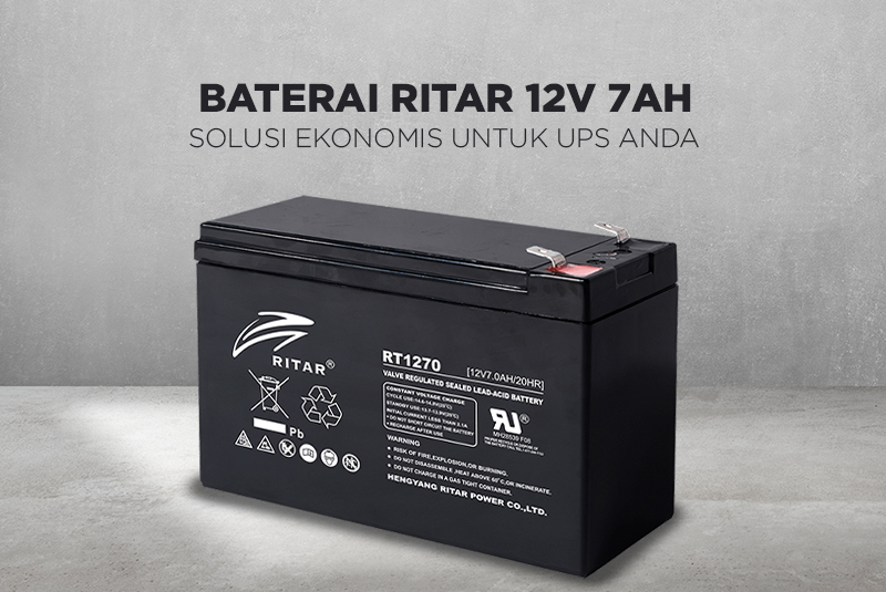Baterai Ritar 12V 7Ah