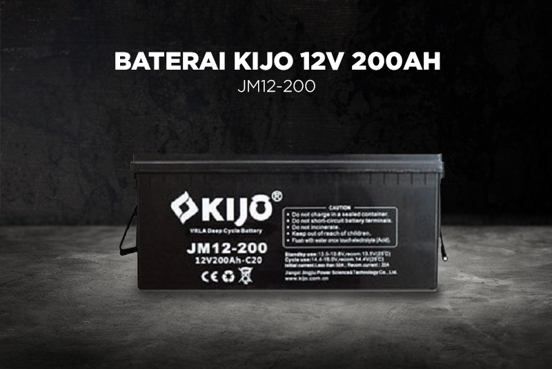 Battery Kijo 12V 200Ah